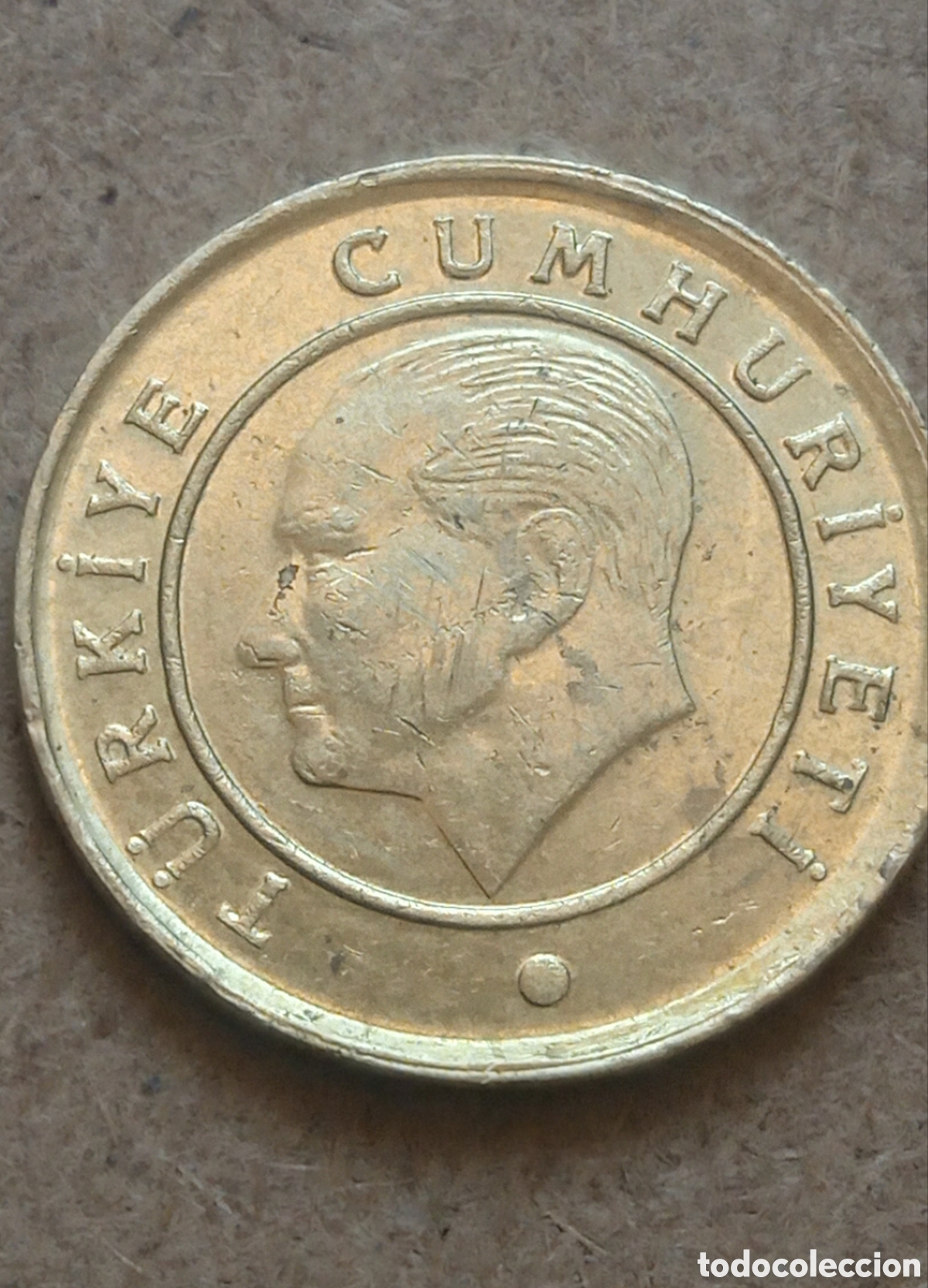Monedas antiguas de Asia: 10 Kurus 2010 Turqu&iacute;a - Foto 1