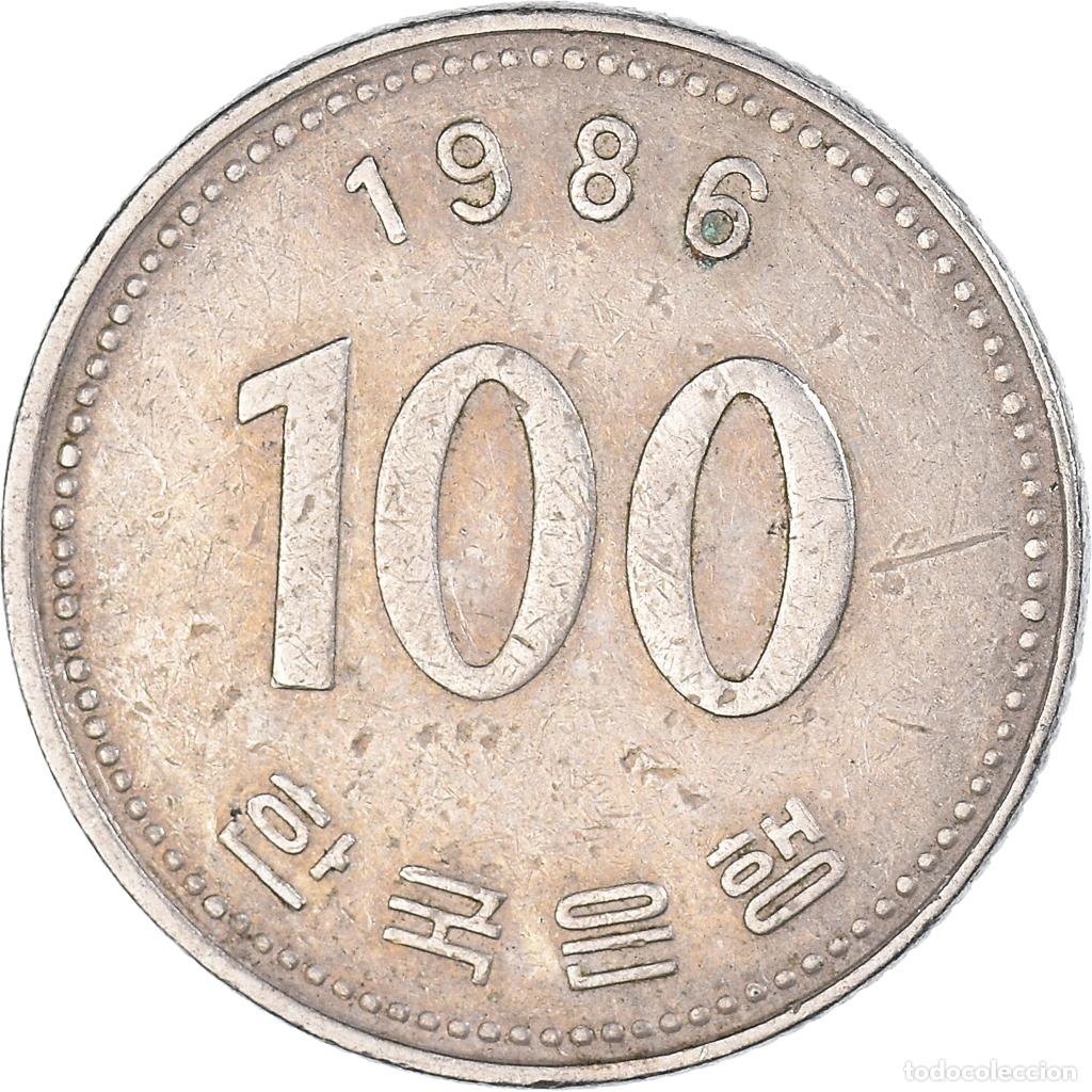 Monedas antiguas de Asia: [#1085475] Moneda, COREA DEL SUR, 100 Won, 1986 - Foto 2