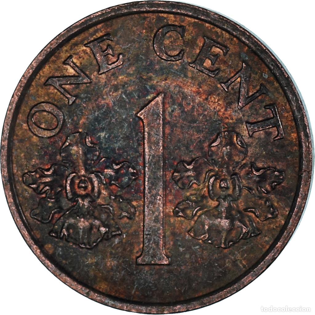 Monedas antiguas de Asia: [#1481594] Moneda, Singapur, Cent, 1993 - Foto 2