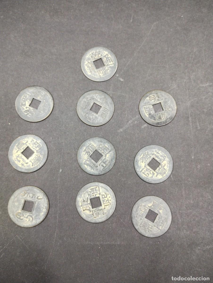 Monedas antiguas de Asia: 10 MONEDAS CHINAS REPLICAS - Foto 1