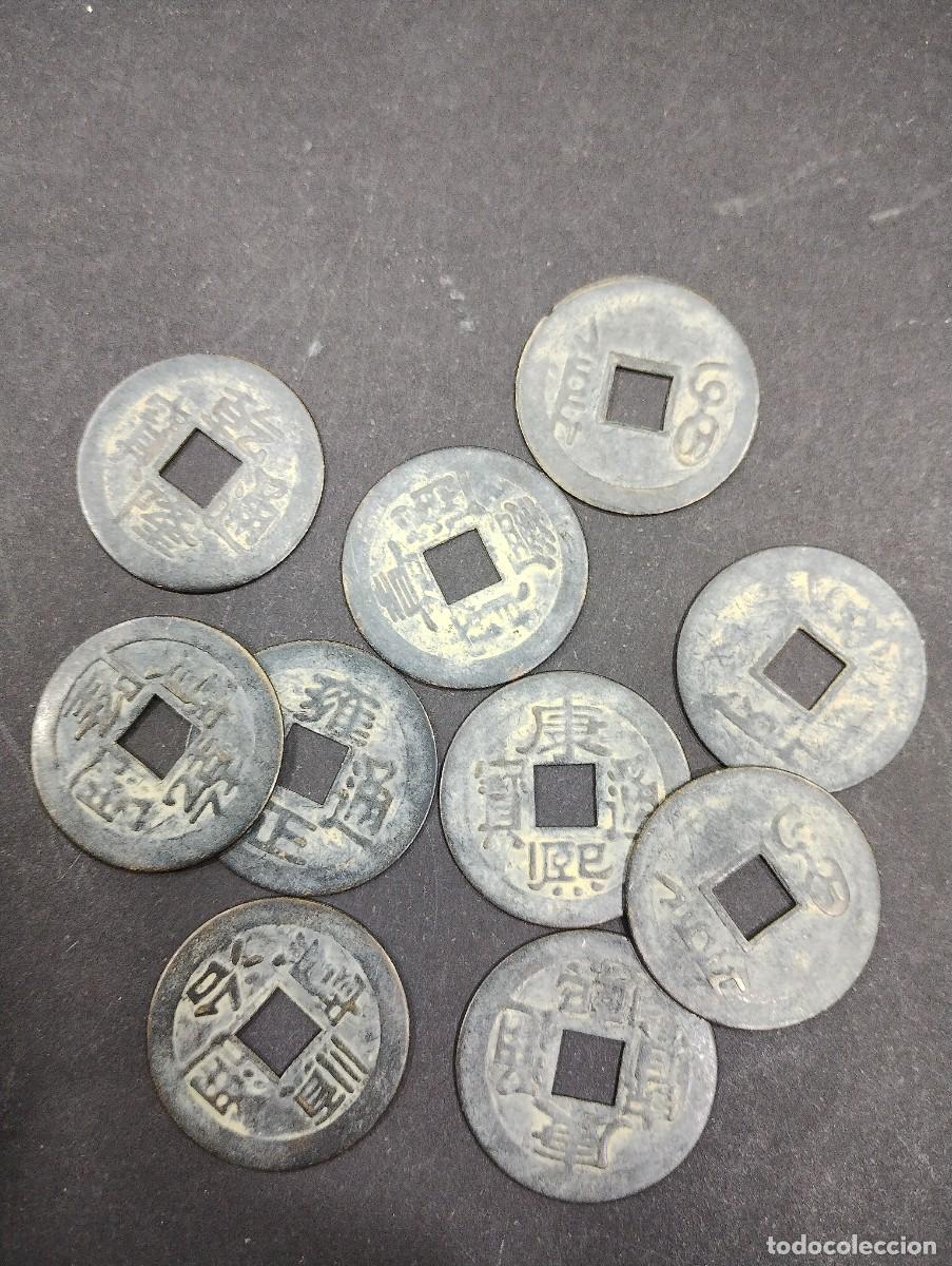 Monedas antiguas de Asia: 10 MONEDAS CHINAS REPLICAS - Foto 3