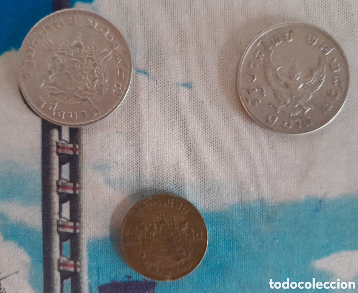 Monedas antiguas de Asia: MONEDAS DE THAILANDIA - Foto 3