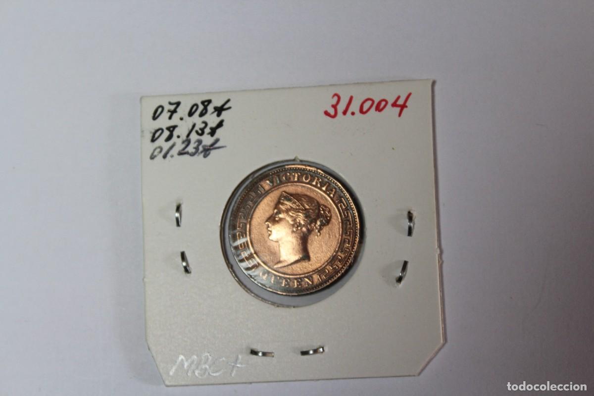 Monedas antiguas de Asia: 1 CENTIMO de 1892 KM 92 de CEILAN en MBC+ - Foto 2