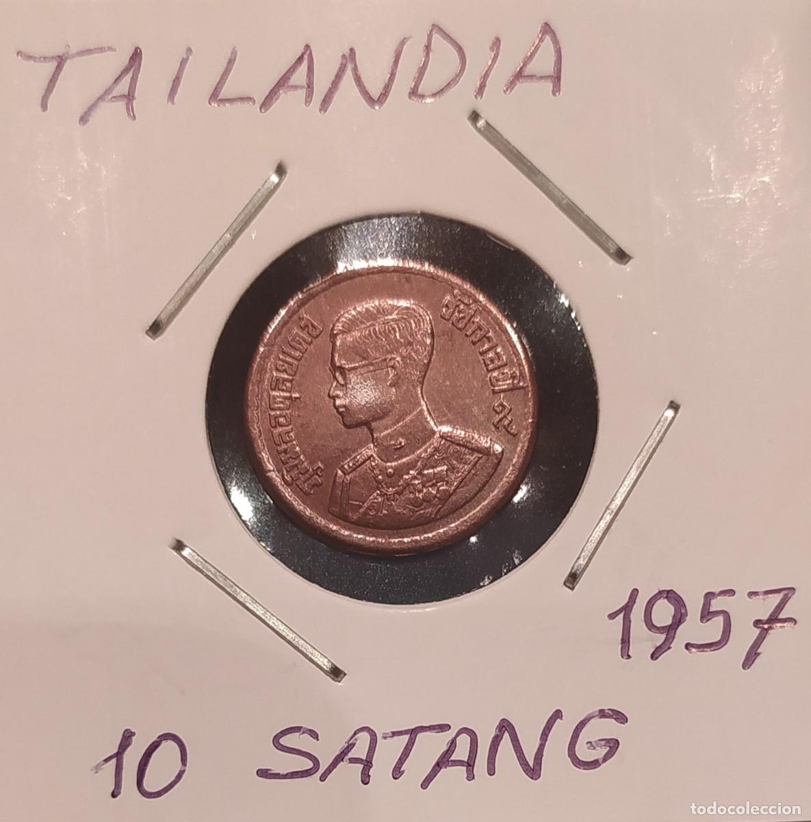 Monedas antiguas de Asia: MONEDAS TAILANDIA 1957 - Foto 1