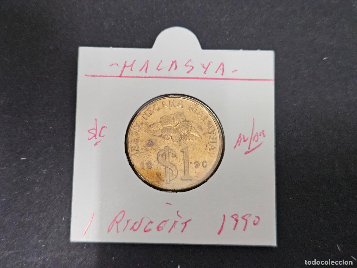 Monedas antiguas de Asia: MALASYA 1 RINGGIT 1990 S/C KM=54 (ALUMINIO-BRONCE) - Foto 1