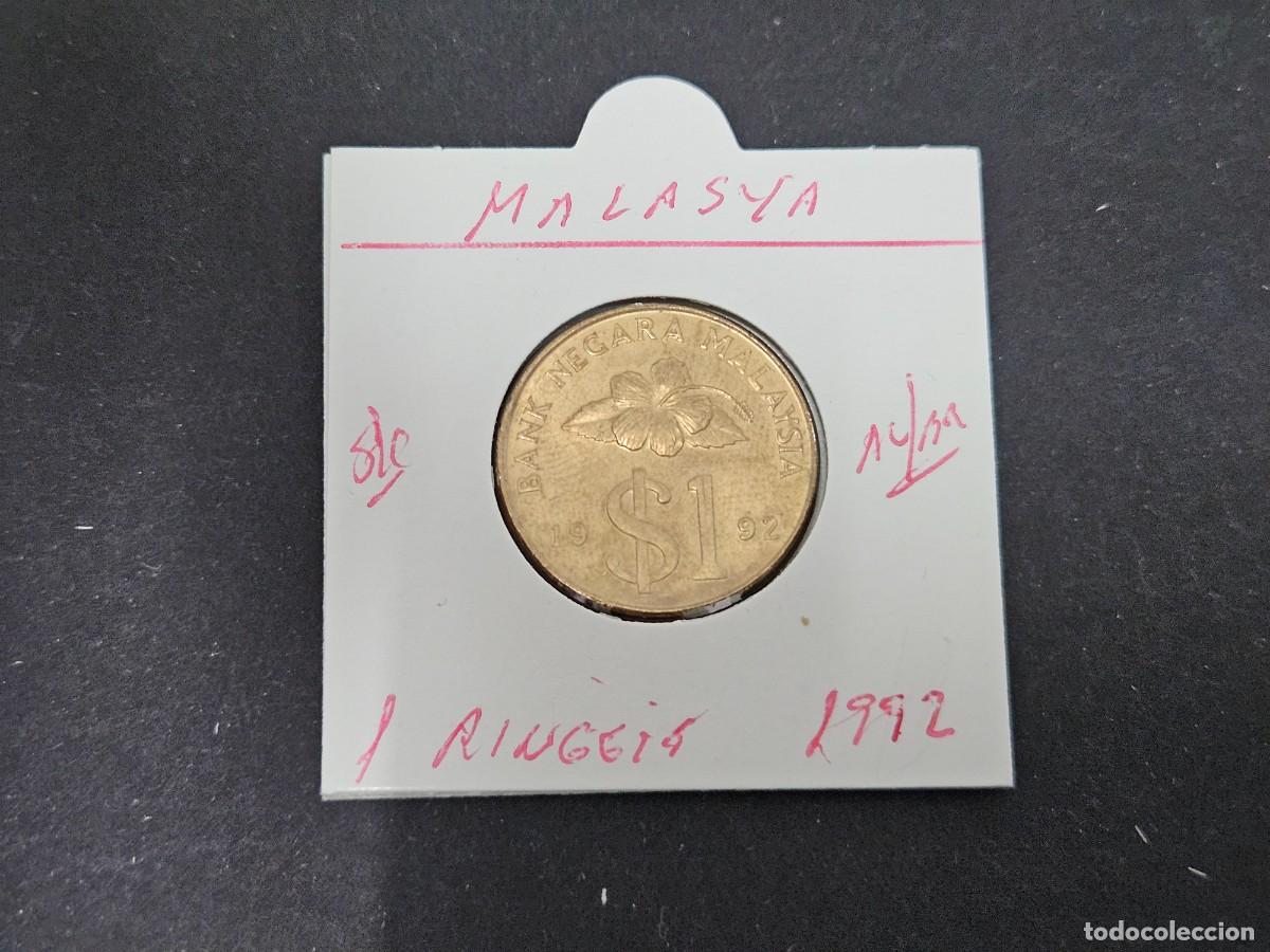 Monedas antiguas de Asia: MALASYA 1 RINGGIT 1992 S/C KM=54 (ALUMINIO-BRONCE) - Foto 1