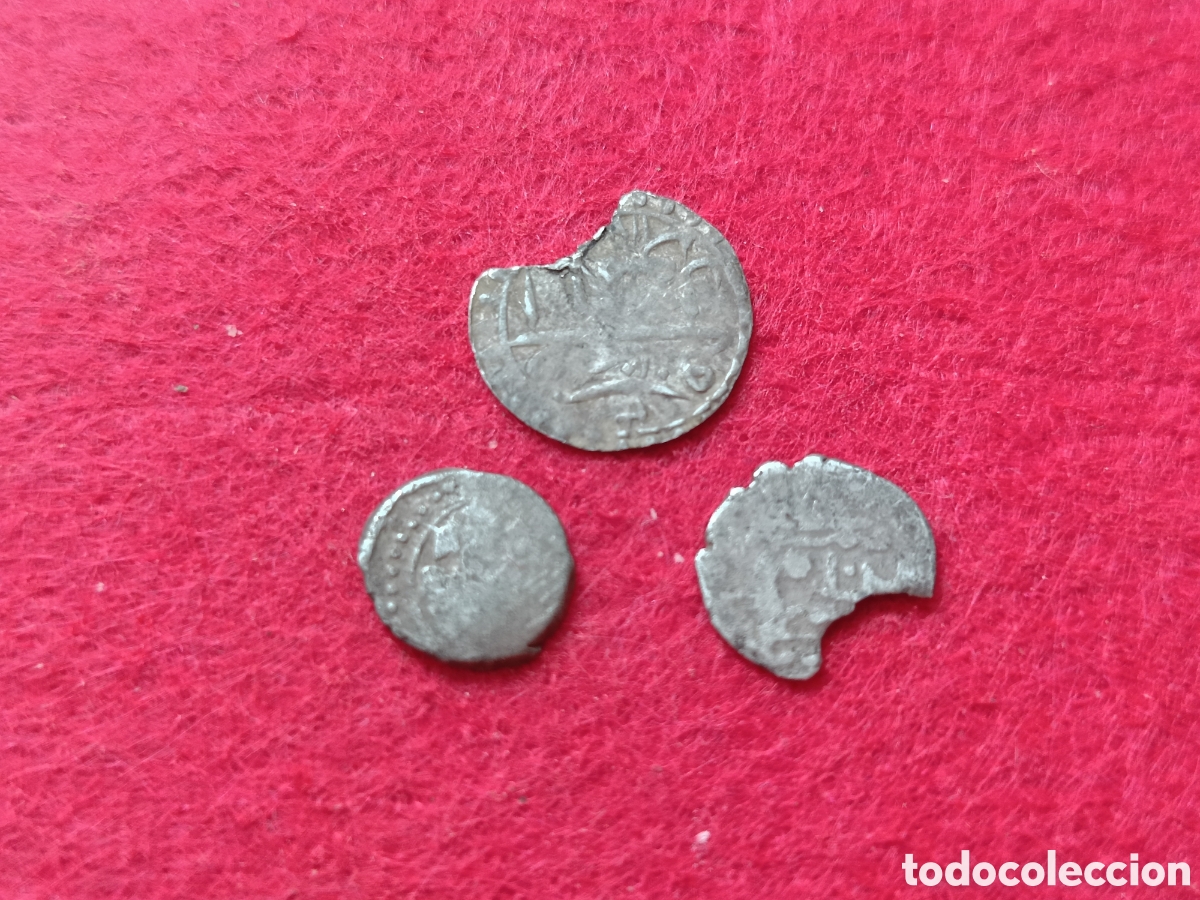 Monedas antiguas de Asia: Lote 3 monedas de Plata. A identificar - Foto 2