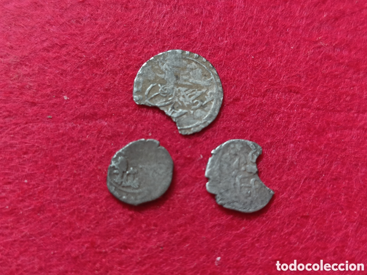 Monedas antiguas de Asia: Lote 3 monedas de Plata. A identificar - Foto 1
