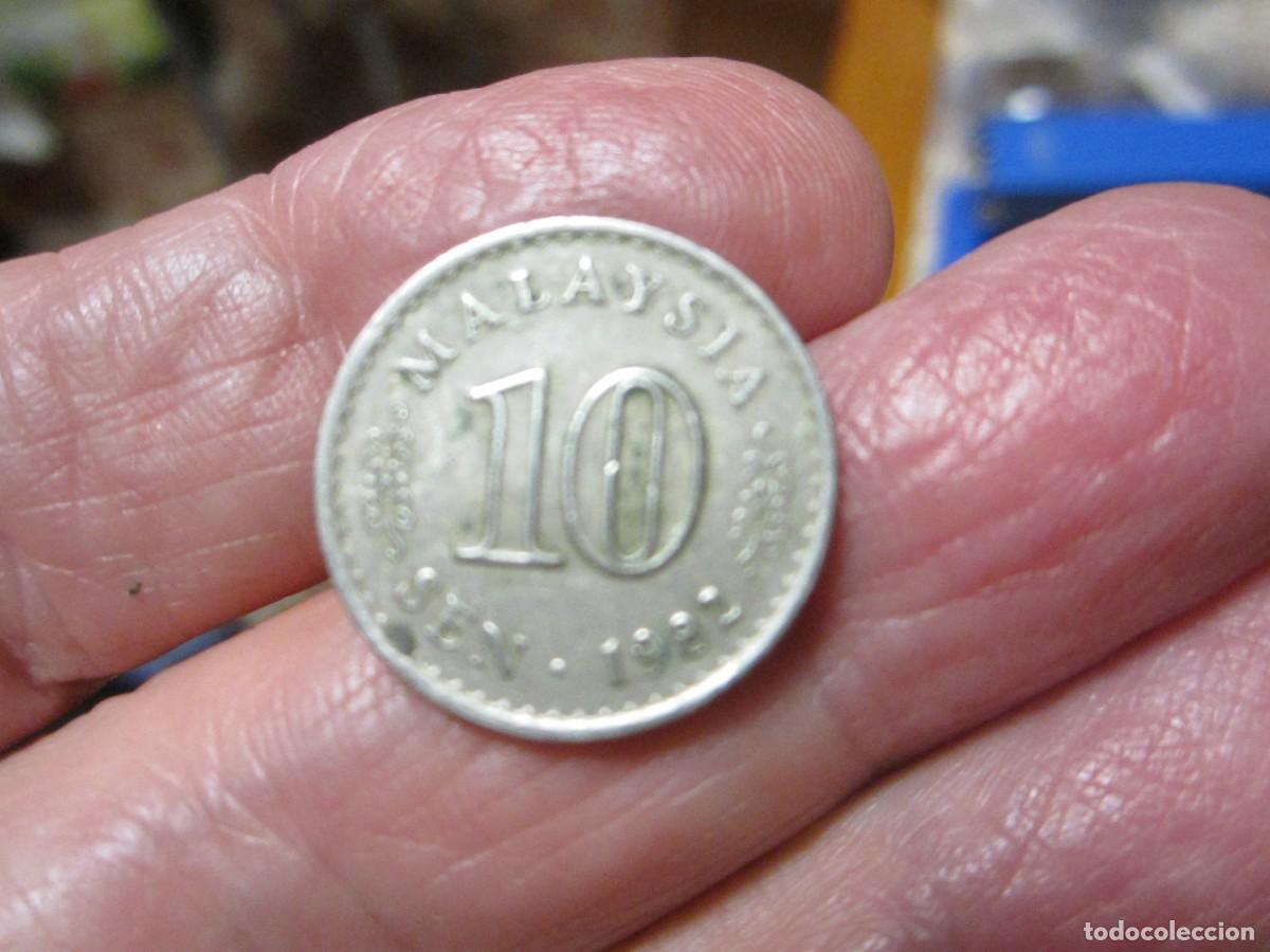 Monedas antiguas de Asia: MONEDA DE MALASIA DE 10 SEN DE 1982 - Foto 2