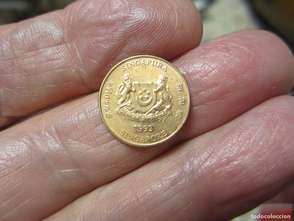 Monedas antiguas de Asia: MONEDA DE SINGAPUR DE 1 CENTAVO DE 1993 SC - Foto 1