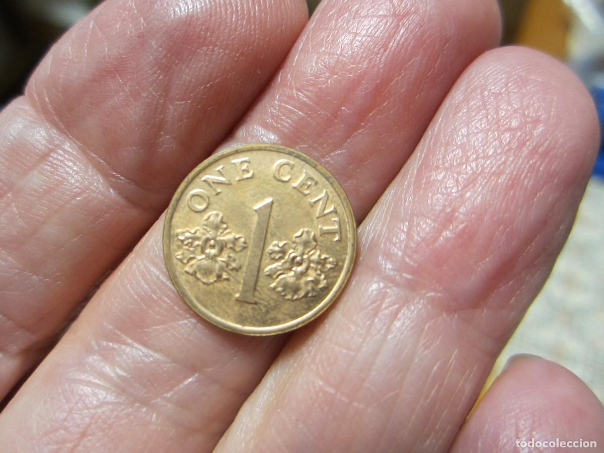 Monedas antiguas de Asia: MONEDA DE SINGAPUR DE 1 CENTAVO DE 1993 SC - Foto 2
