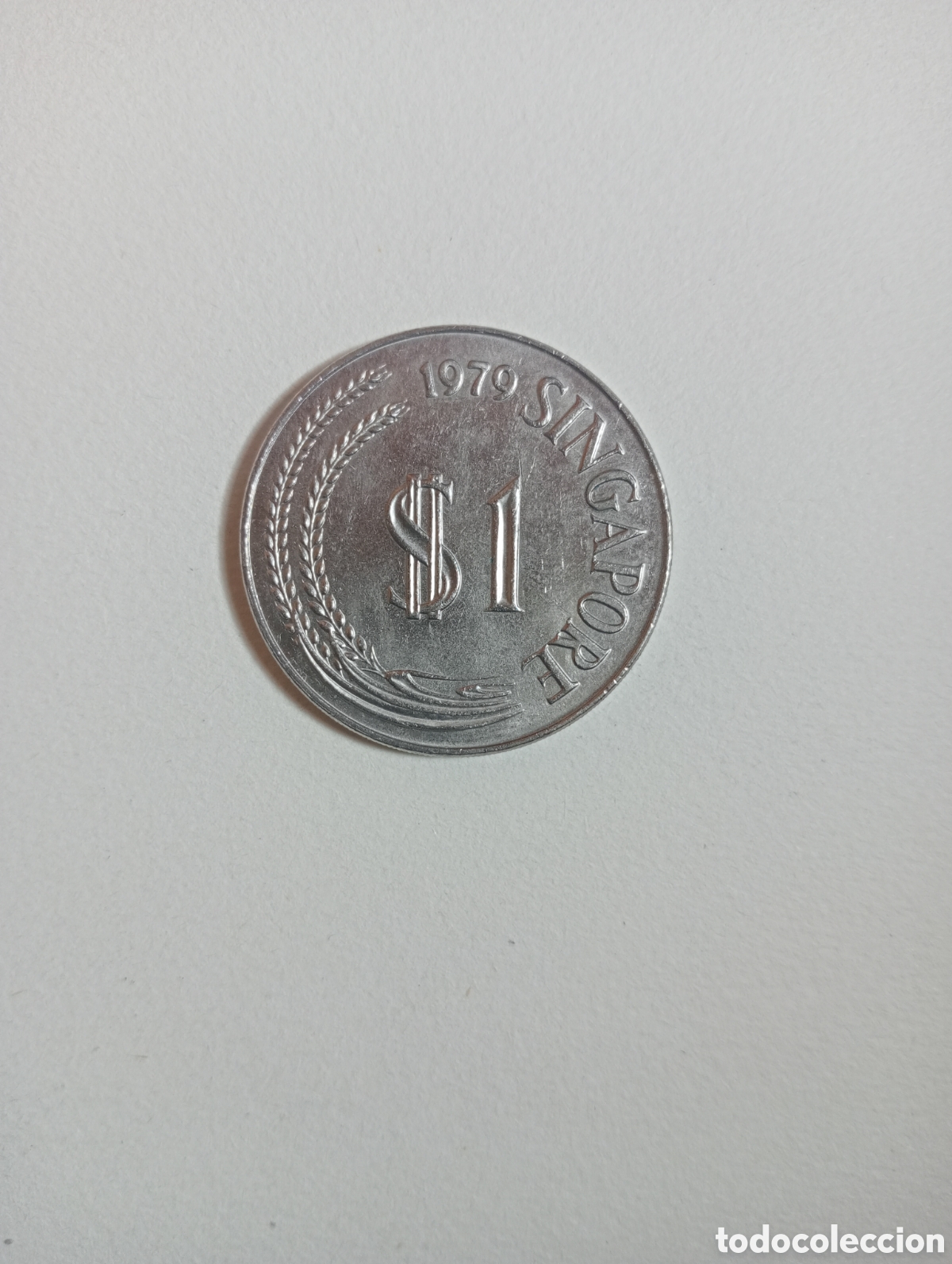 Monedas antiguas de Asia: SINGAPUR 1 DOLAR 1979 - Foto 2