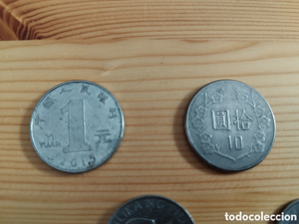 Monedas antiguas de Asia: Lote de 5 monedas de Asia - Foto 6