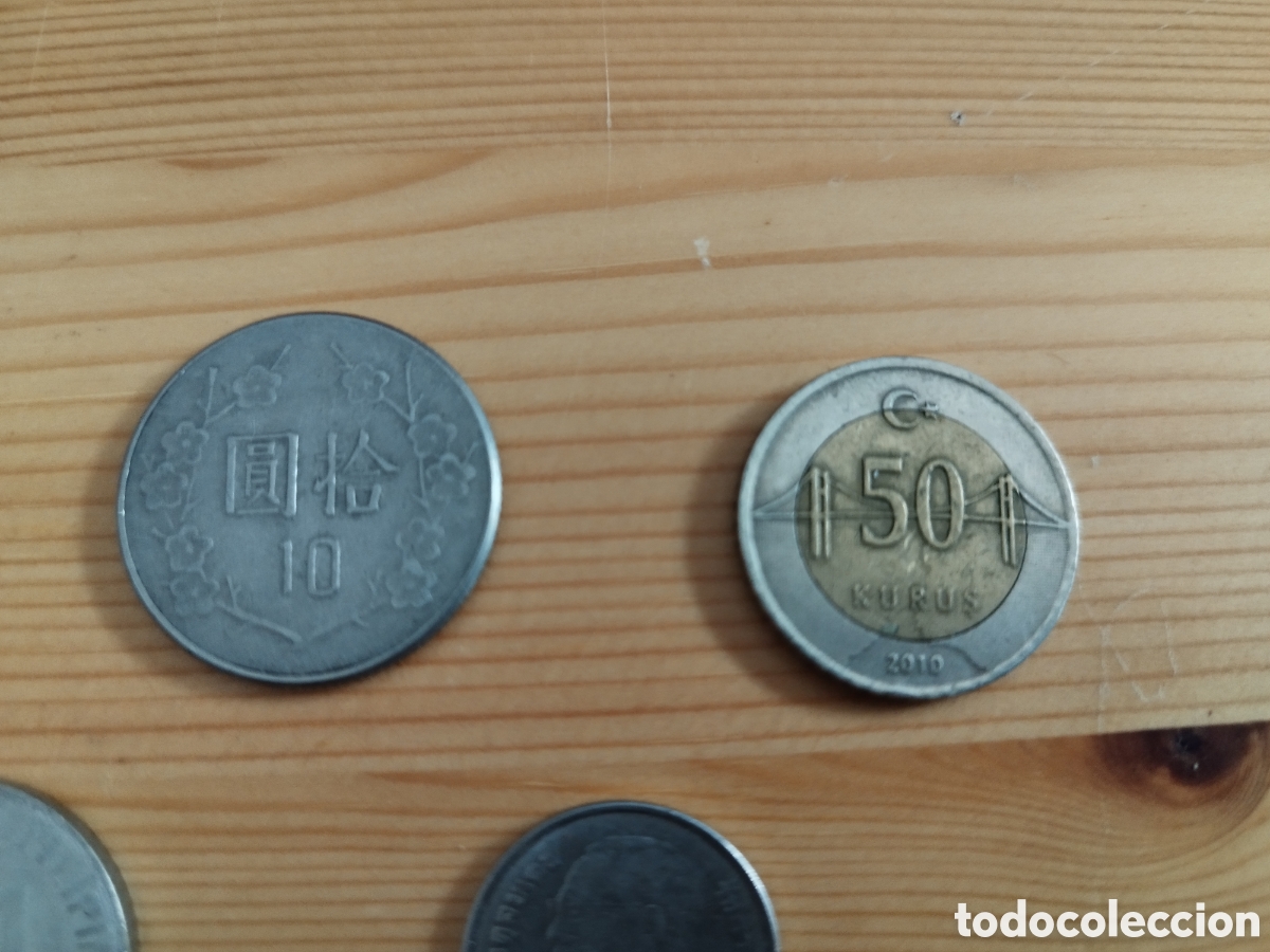 Monedas antiguas de Asia: Lote de 5 monedas de Asia - Foto 7