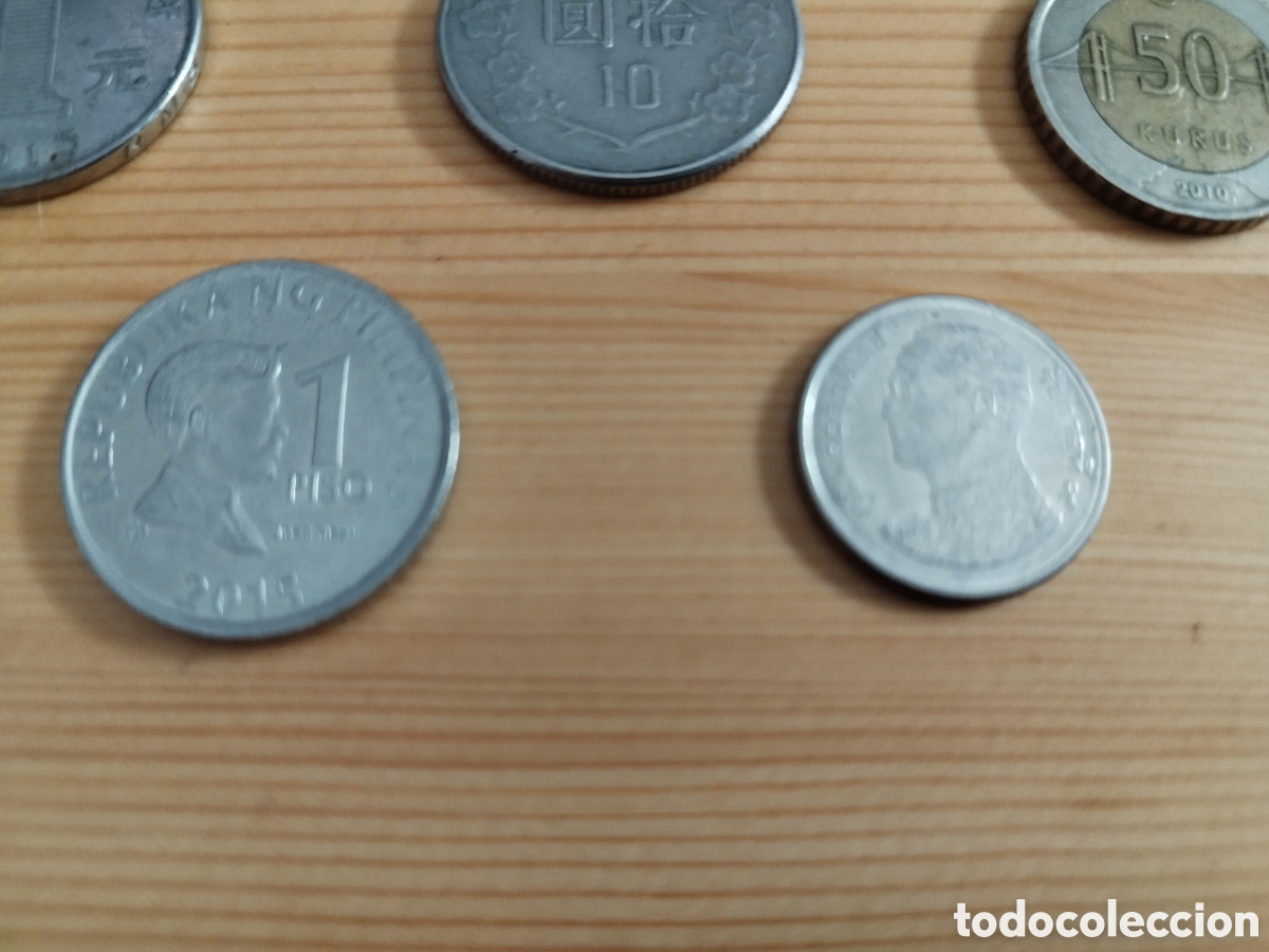 Monedas antiguas de Asia: Lote de 5 monedas de Asia - Foto 8