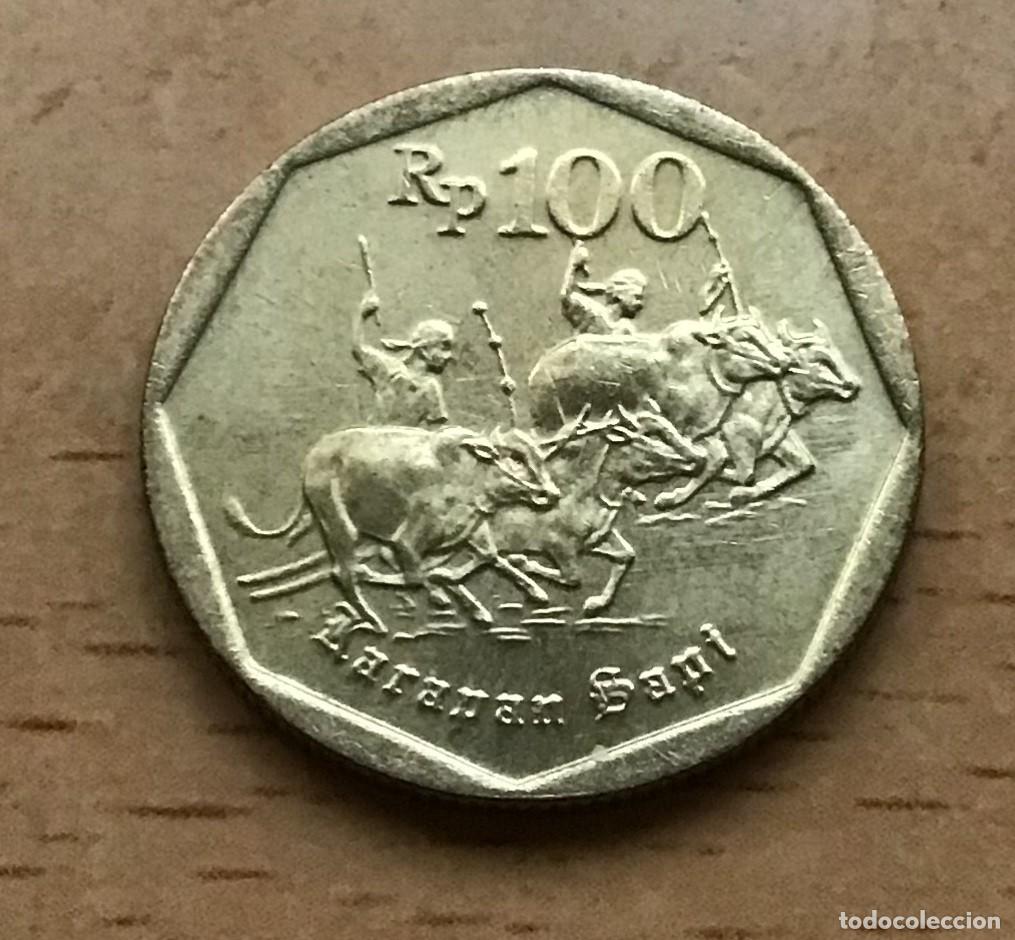 Monedas antiguas de Asia: 100 rupias de Indonesia. A&ntilde;o 1994