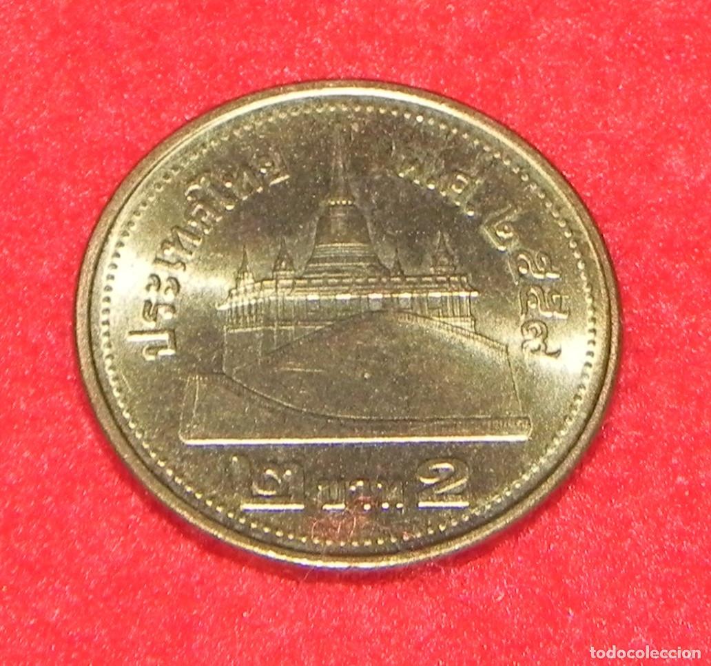 Monedas antiguas de Asia: Moneda de 2 Baht - Tailandia - 2009 - Foto 2