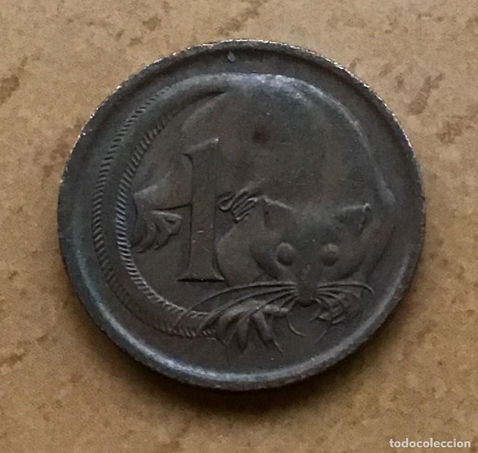 Monedas antiguas de Asia: 1 centavo de Australia. A&ntilde;o 1977 - Foto 1