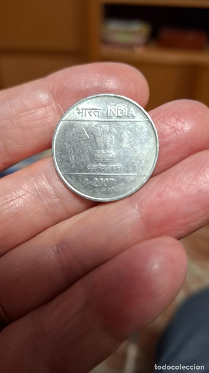 Monedas antiguas de Asia: MONEDA DE INDIA DE 2 RUPPIAS DE 2007 - Foto 1