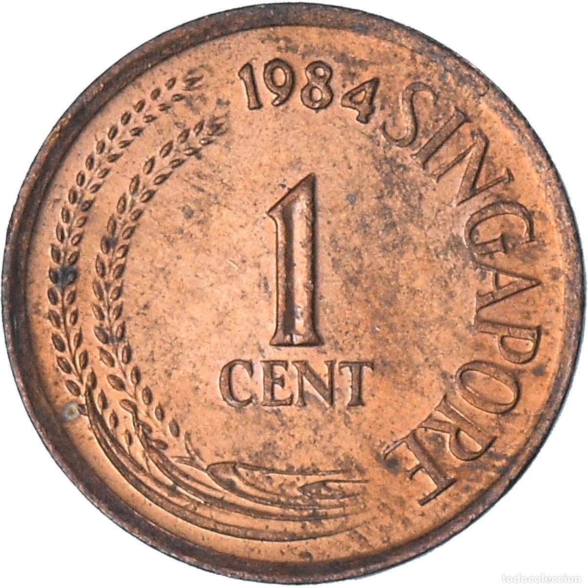 Monedas antiguas de Asia: [#1375724] Singapur, Cent, 1984 - Foto 2
