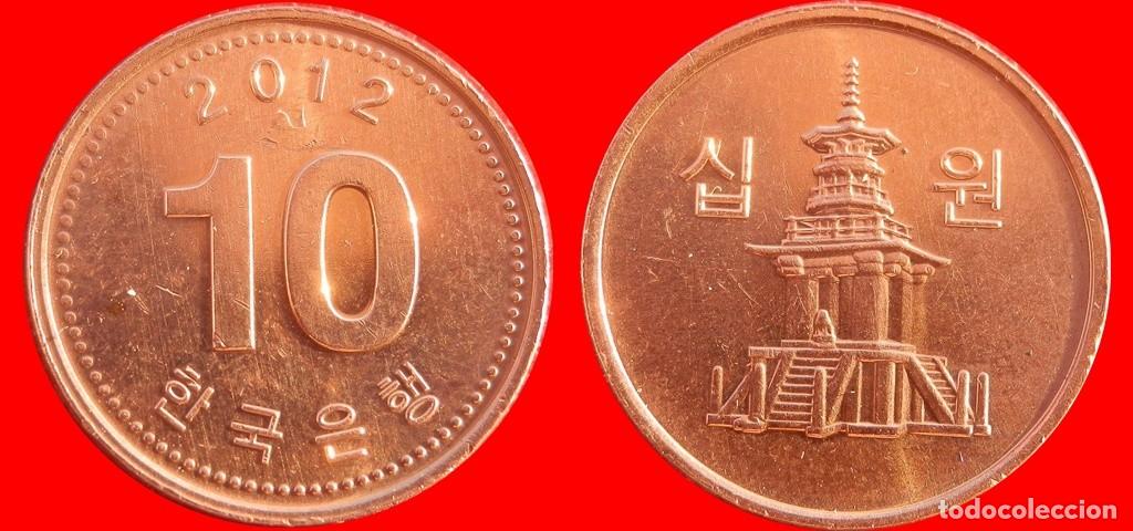 Monedas antiguas de Asia: 10 WON 2012 COREA DEL SUR KOREA-120962 - Foto 1