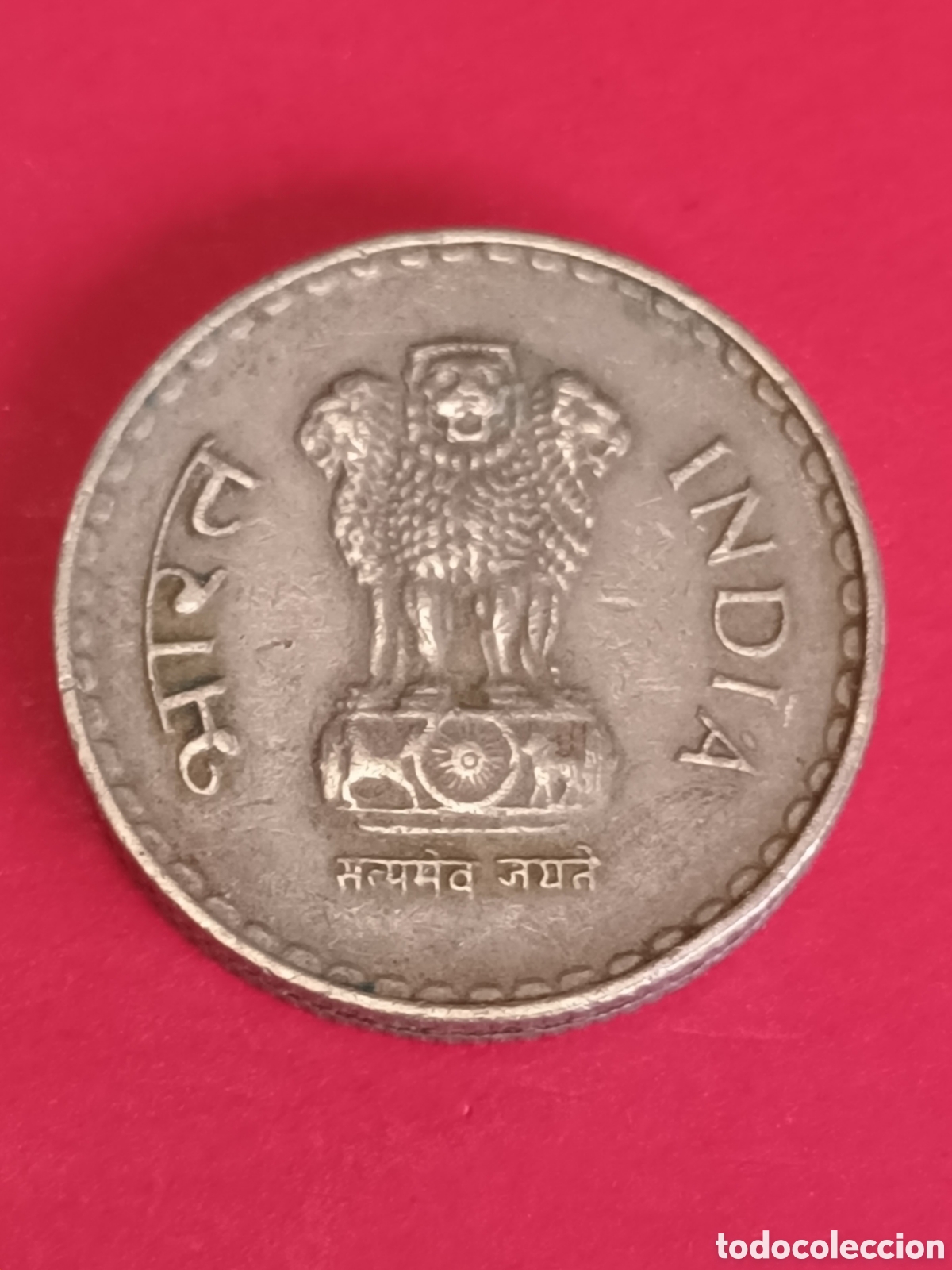 Monedas antiguas de Asia: INDIA. 5 RUPIAS DEL 2000. - Foto 1