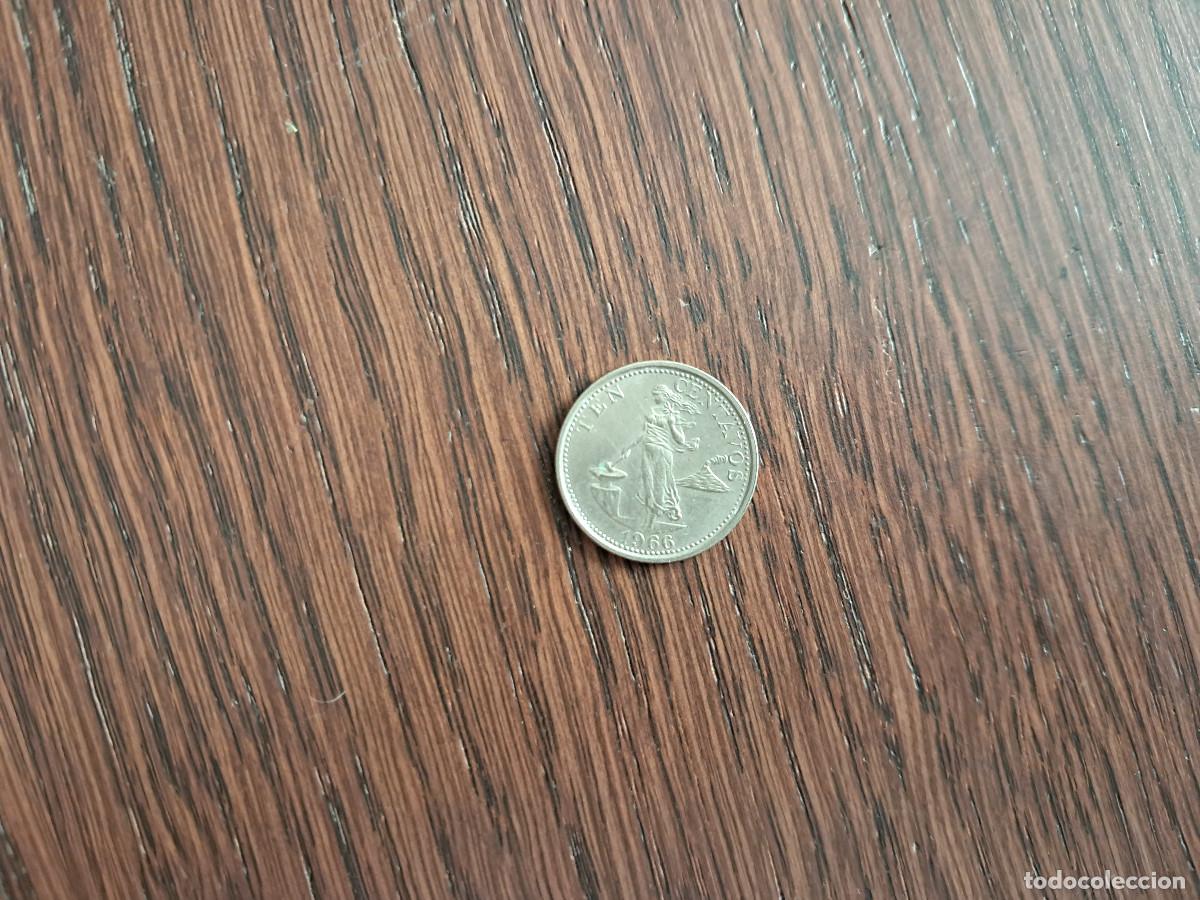 Monedas antiguas de Asia: moneda de Filipinas, 10 centavos, a&ntilde;o 1966 - Foto 1