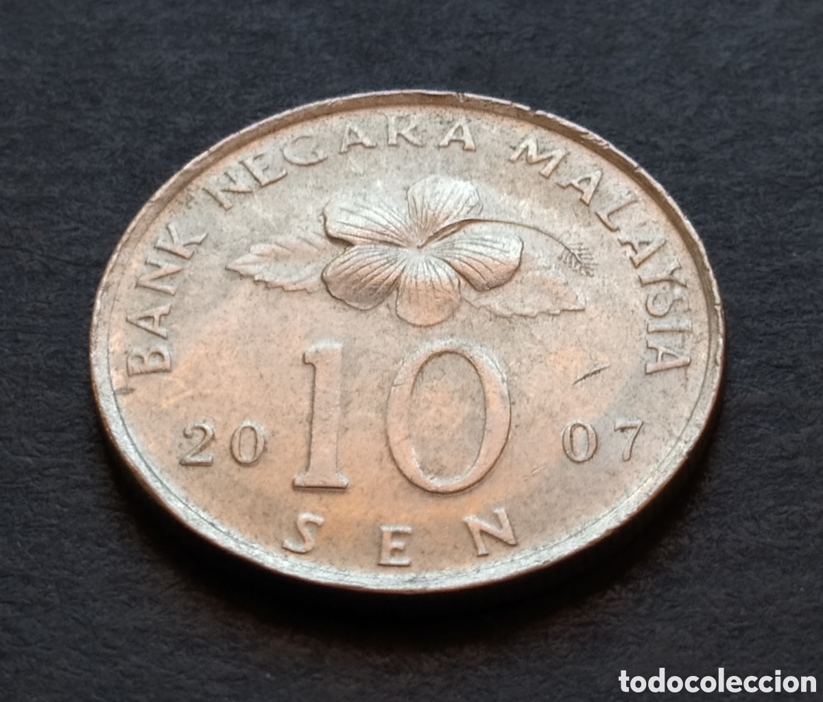 Monedas antiguas de Asia: MONEDA - MALASIA 10 SEN 2007 - Foto 3