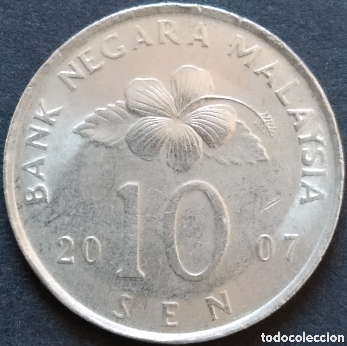 Monedas antiguas de Asia: MONEDA - MALASIA 10 SEN 2007 - Foto 1