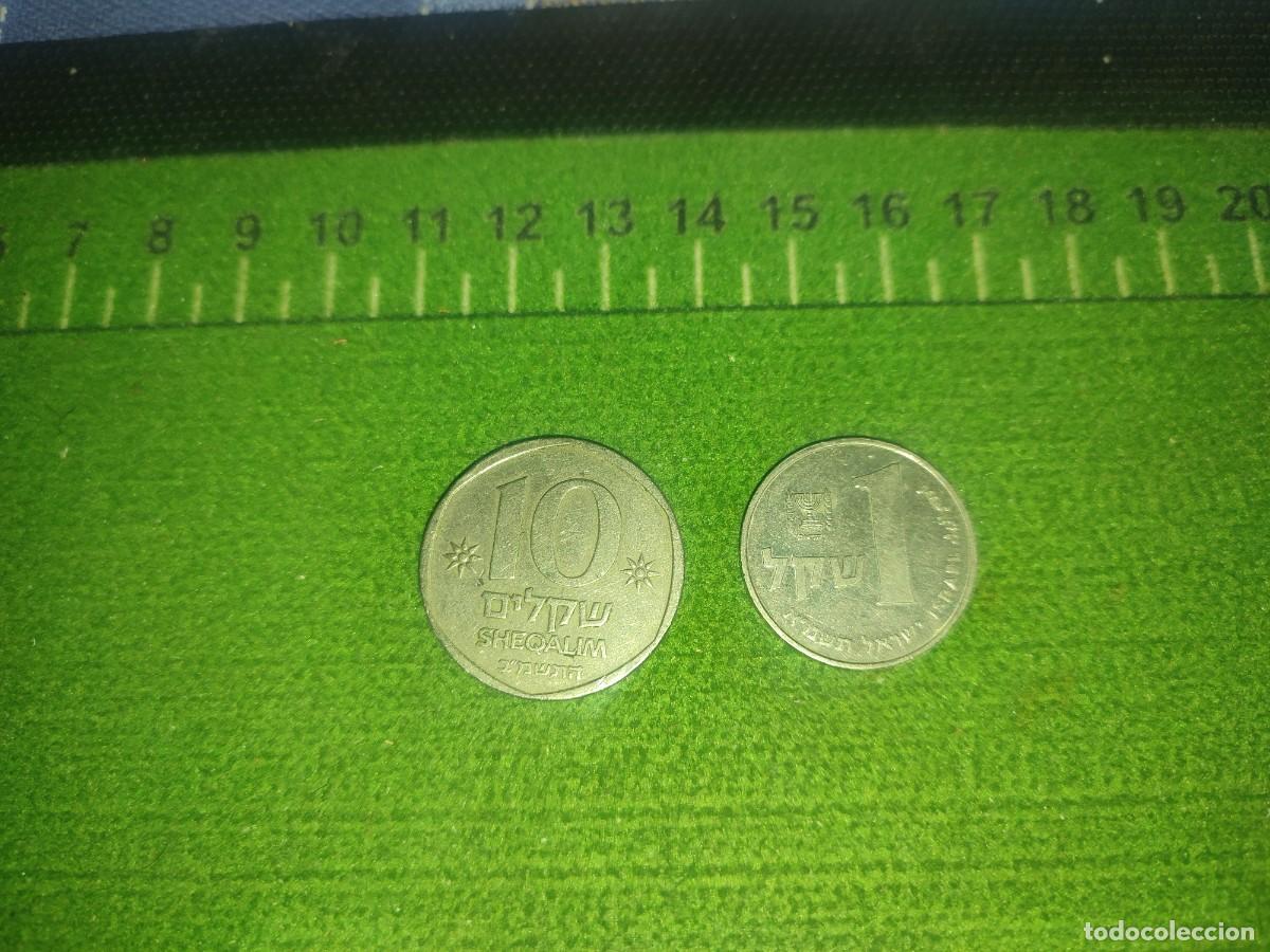 Monedas antiguas de Asia: LOTE DE MONEDAS DE ISRAEL - Foto 2