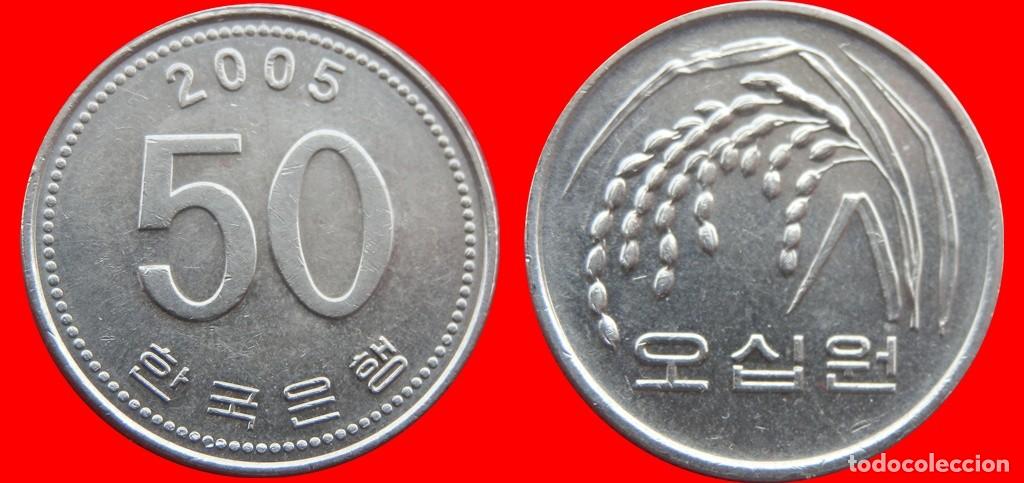 Monedas antiguas de Asia: 50 WON 2005 COREA DEL SUR KOREA-123176 - Foto 1
