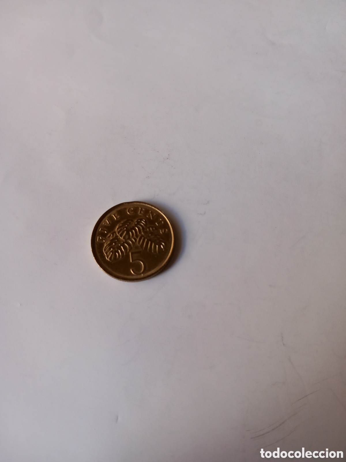 Monedas antiguas de Asia: Singapur 5 cent 2011 s/c - Foto 2
