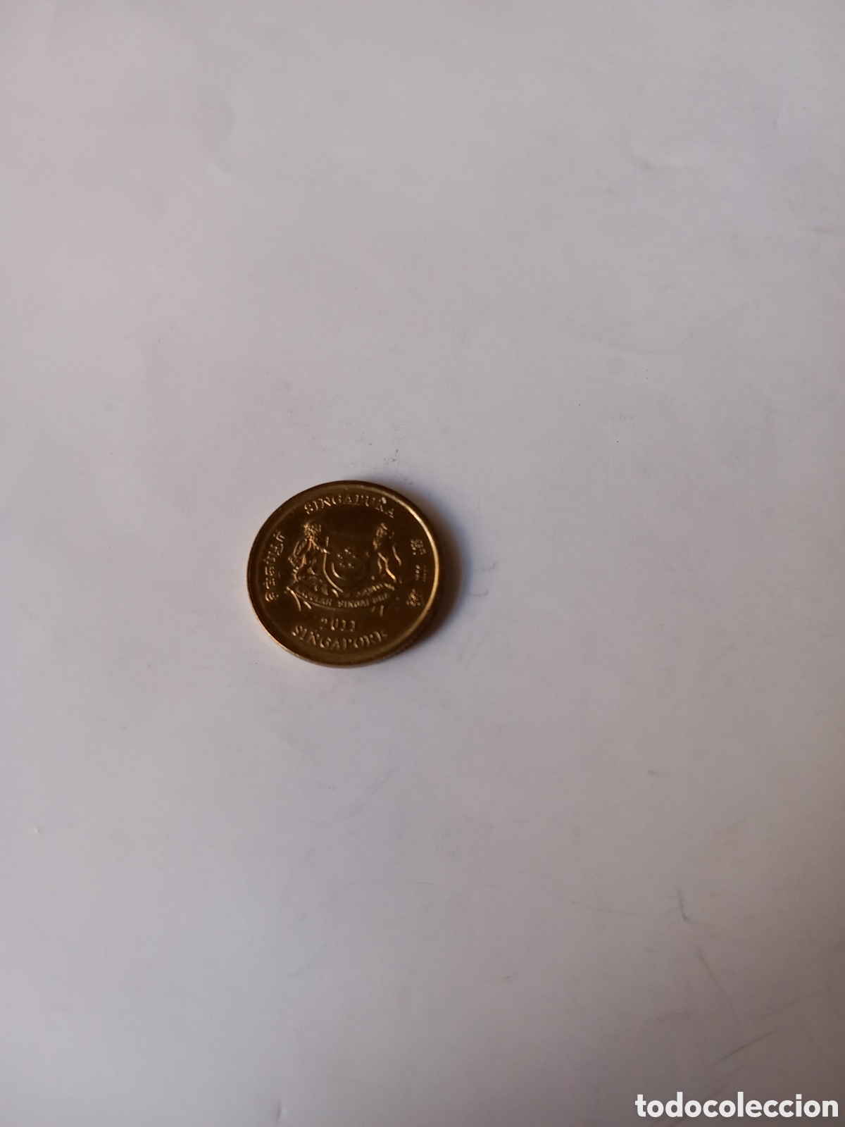Monedas antiguas de Asia: Singapur 5 cent 2011 s/c - Foto 1