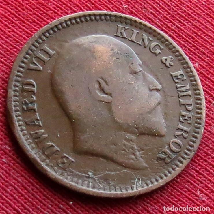 Monedas antiguas de Asia: India 1/2 pice 1906 , - Foto 2