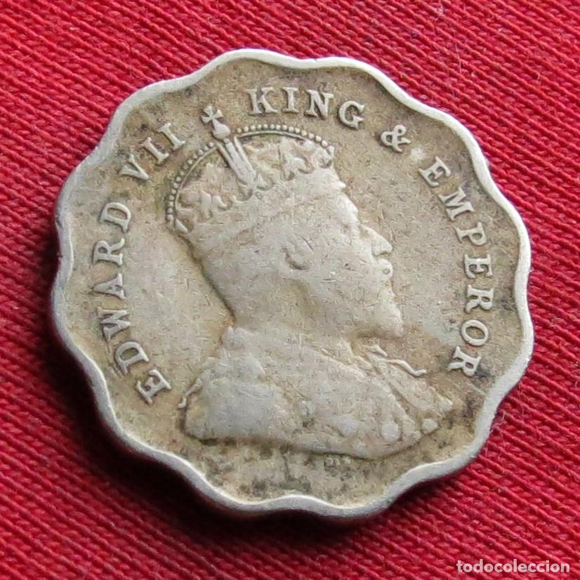 Monedas antiguas de Asia: India 1 anna 1908 ,, - Foto 2