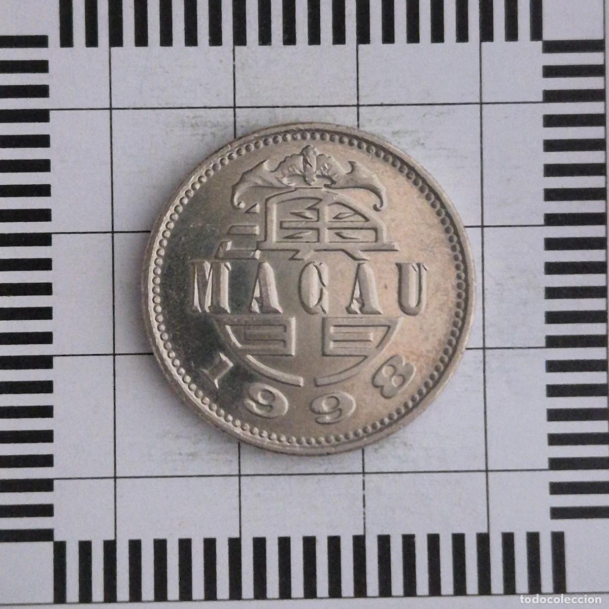 Monedas antiguas de Asia: 1 PATACA, MACAO. 1998. (KM#57). - Foto 1