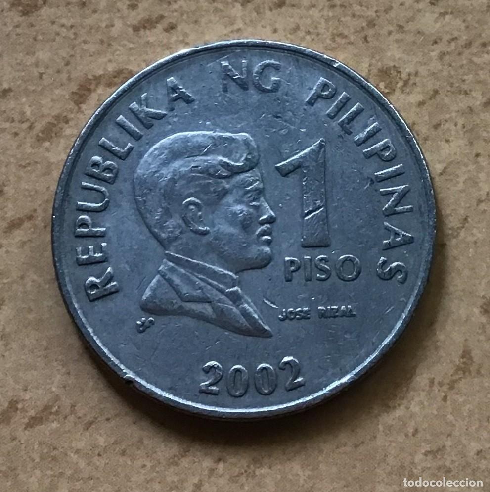 Monedas antiguas de Asia: 1 piso de Filipinas. A&ntilde;o 2002 - Foto 1