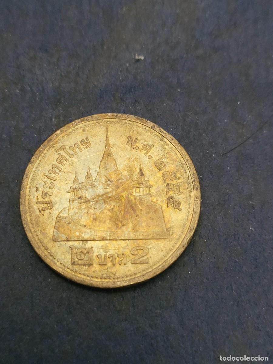 Monedas antiguas de Asia: Moneda 2 baht 2012 Tailandia - Foto 2