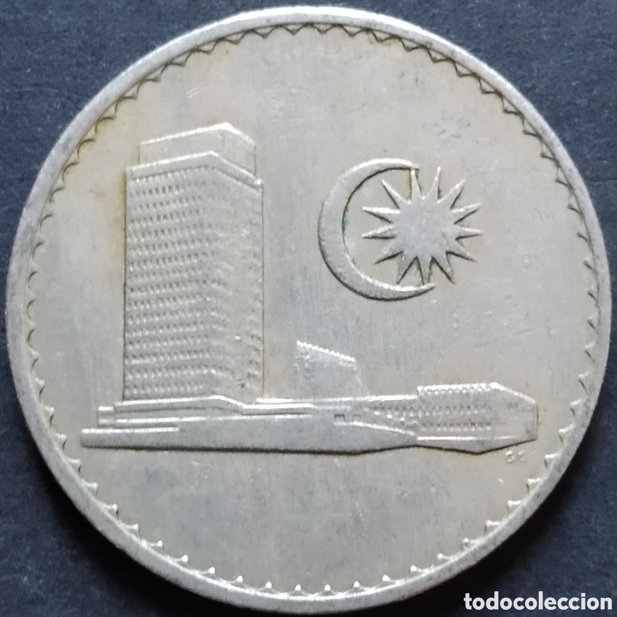 Monedas antiguas de Asia: MONEDA - MALASIA 20 SEN 1969 - Foto 2