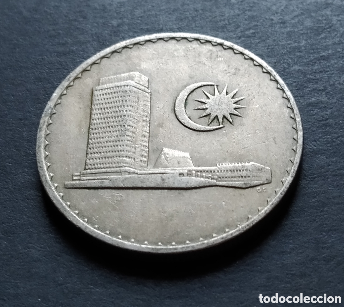 Monedas antiguas de Asia: MONEDA - MALASIA 20 SEN 1969 - Foto 4