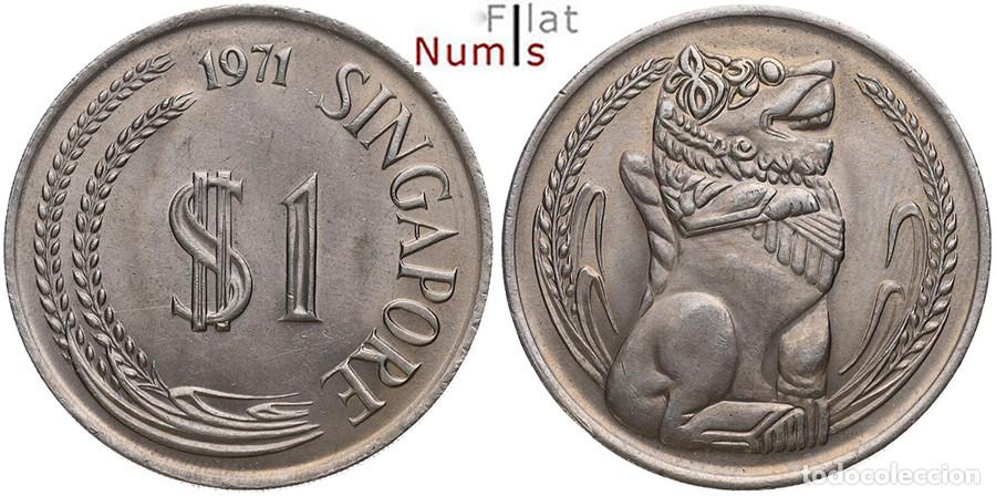 Monedas antiguas de Asia: SINGAPUR - DOLAR - 1975 - NO CIRCULADA - Foto 1