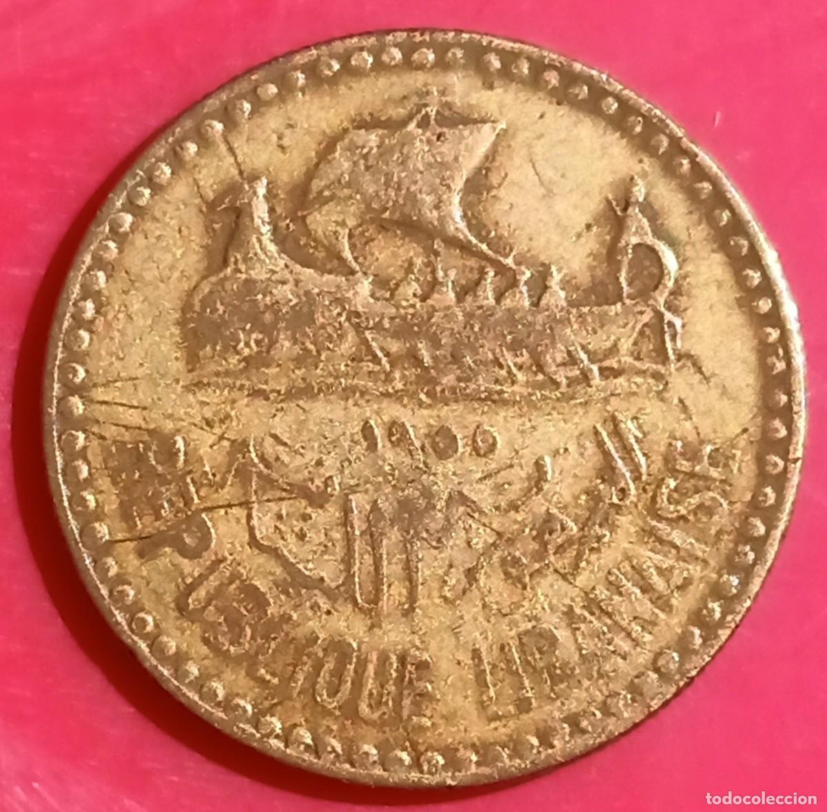 Monedas antiguas de Asia: LIBANO - 10 PIASTRES ( 1955) RC - Foto 1