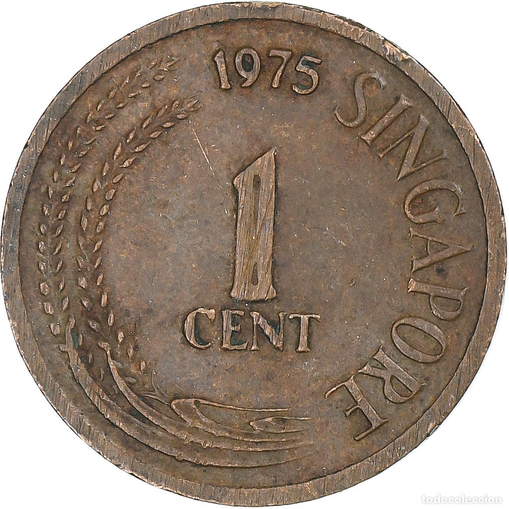 Monedas antiguas de Asia: [#1375196] Singapur, Cent, 1975 - Foto 2