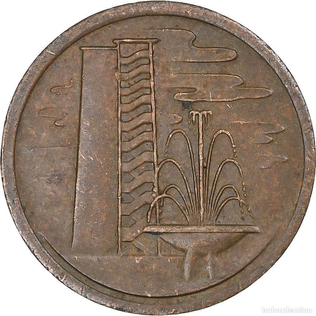 Monedas antiguas de Asia: [#1375196] Singapur, Cent, 1975 - Foto 1