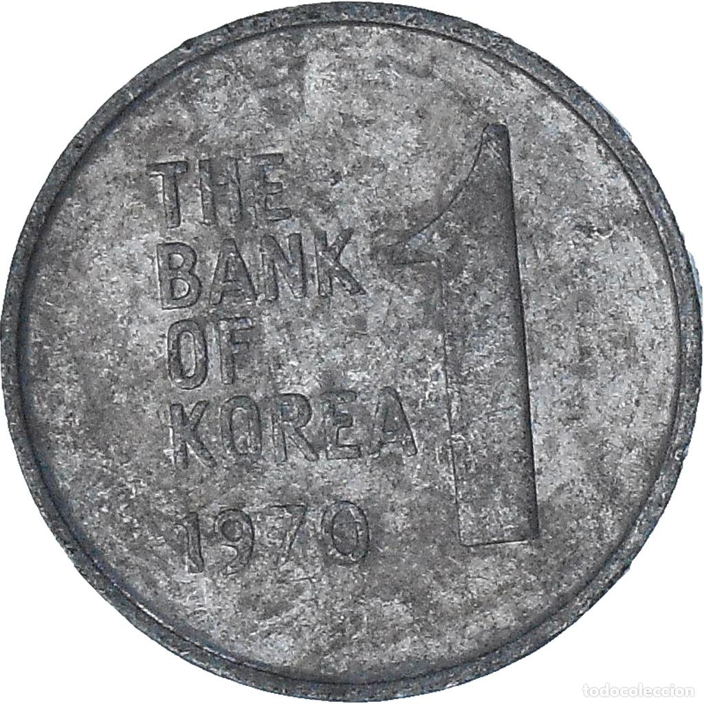 Monedas antiguas de Asia: [#1371752] COREA DEL SUR, Won, 1970 - Foto 2