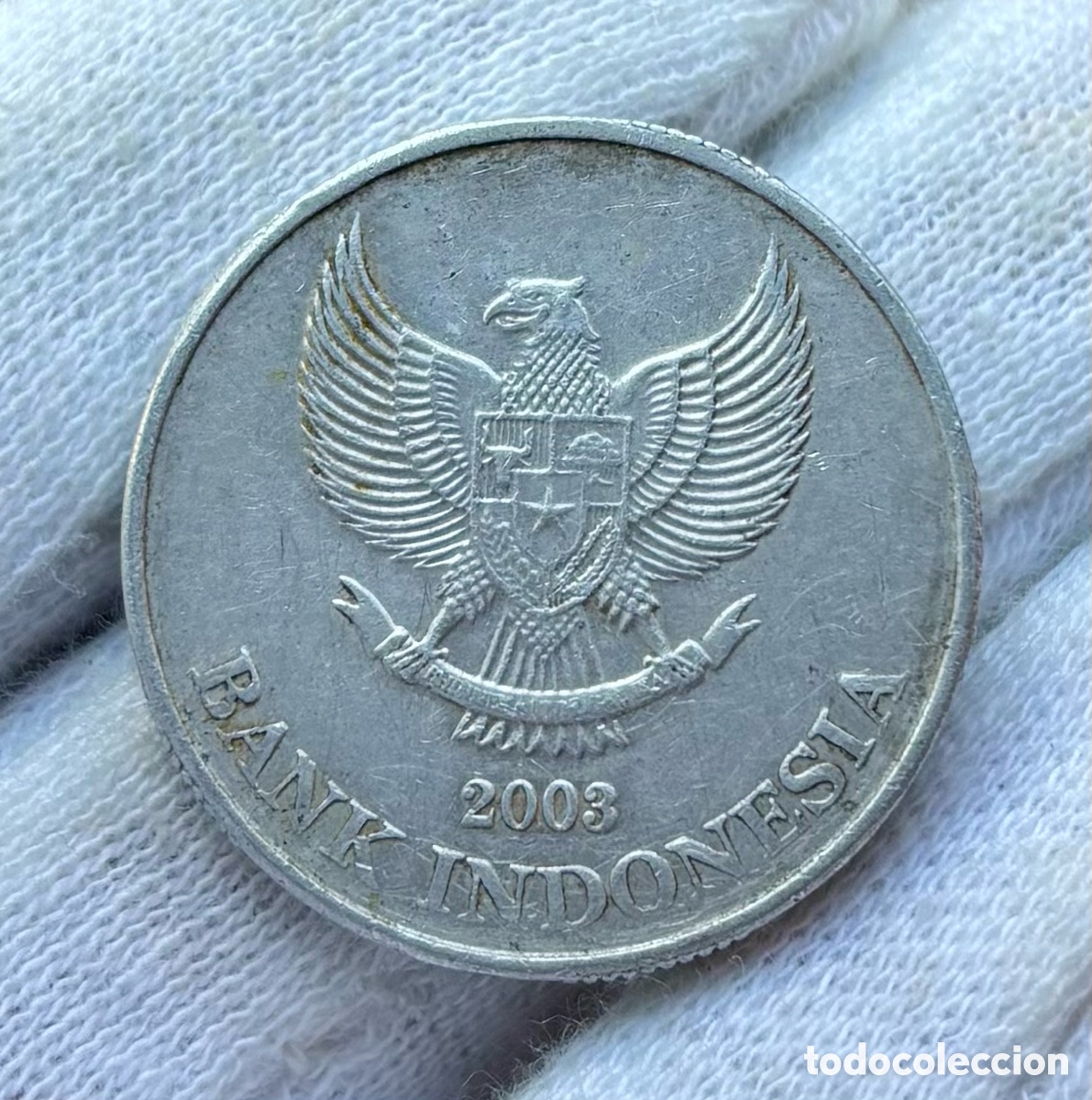 Monedas antiguas de Asia: Moneda INDONESIA 500 Rupiah 2003 - Foto 1