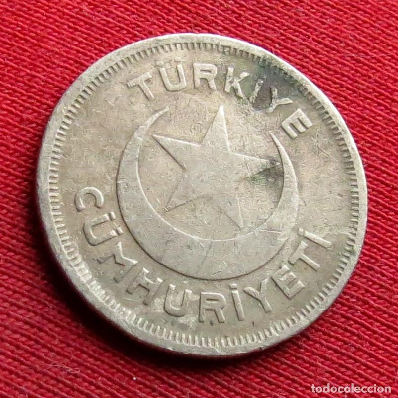 Monedas antiguas de Asia: TURQU&Iacute;A 5 kurus 1936 - Foto 2