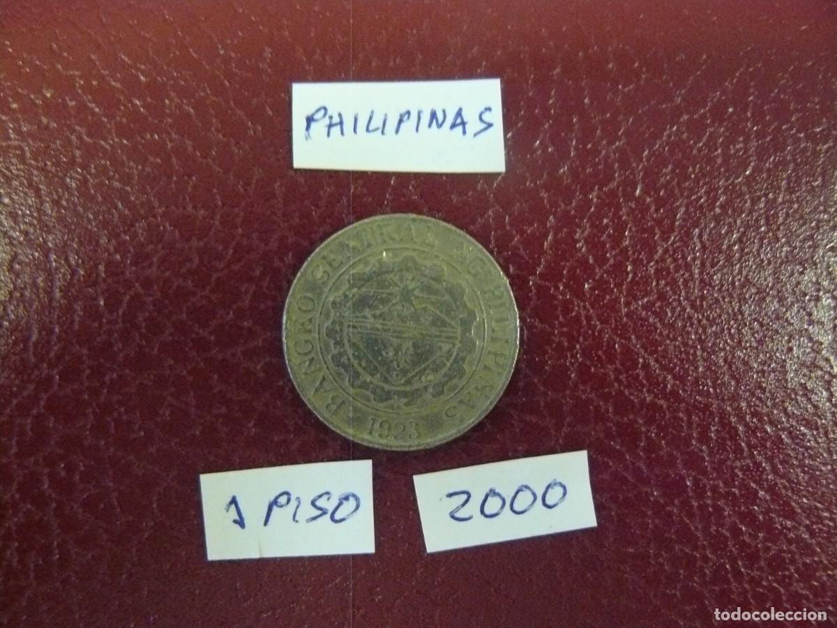 Monedas antiguas de Asia: Moneda de Filipinas 1 Piso 2000 - Foto 1