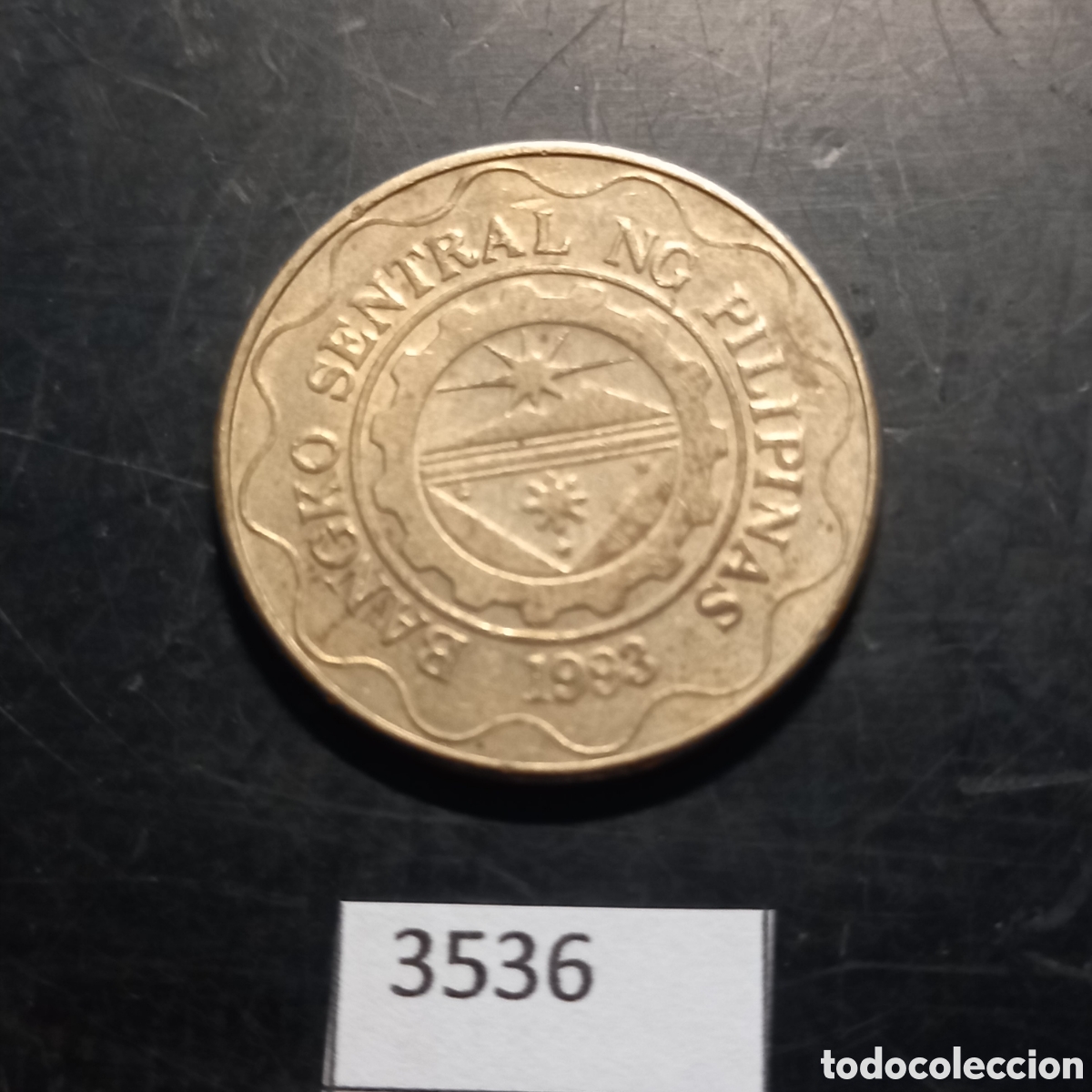 Monedas antiguas de Asia: Filipinas 5 piso 2005 - Foto 2