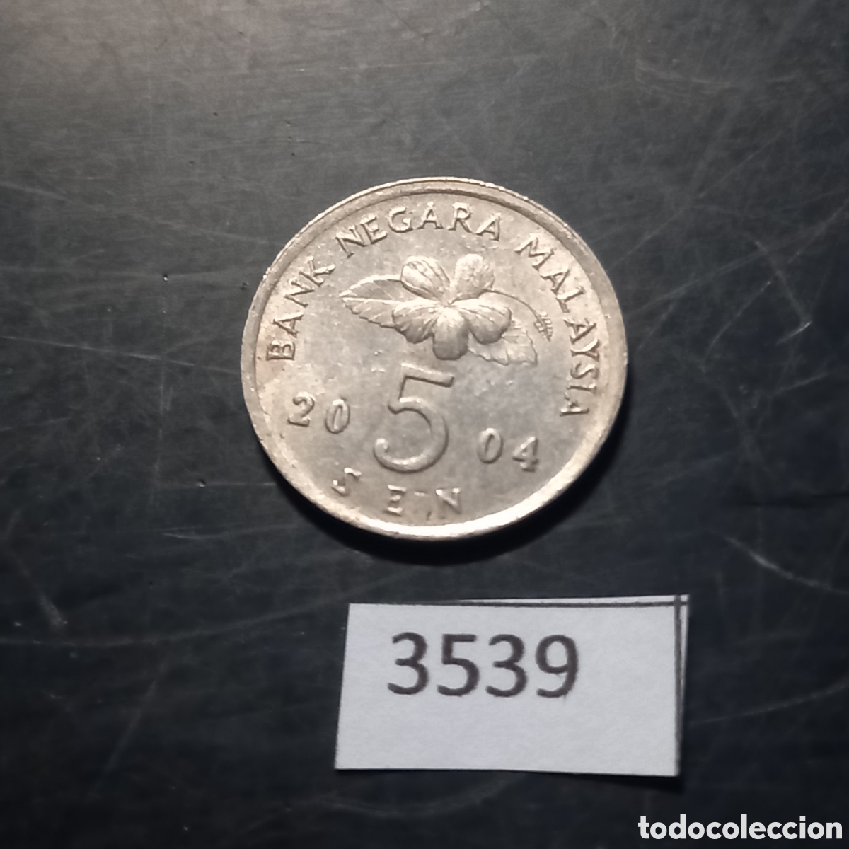 Monedas antiguas de Asia: Malasia cinco sen 2004 - Foto 1